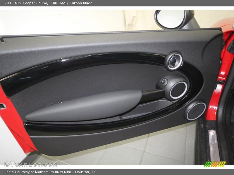 Chili Red / Carbon Black 2013 Mini Cooper Coupe