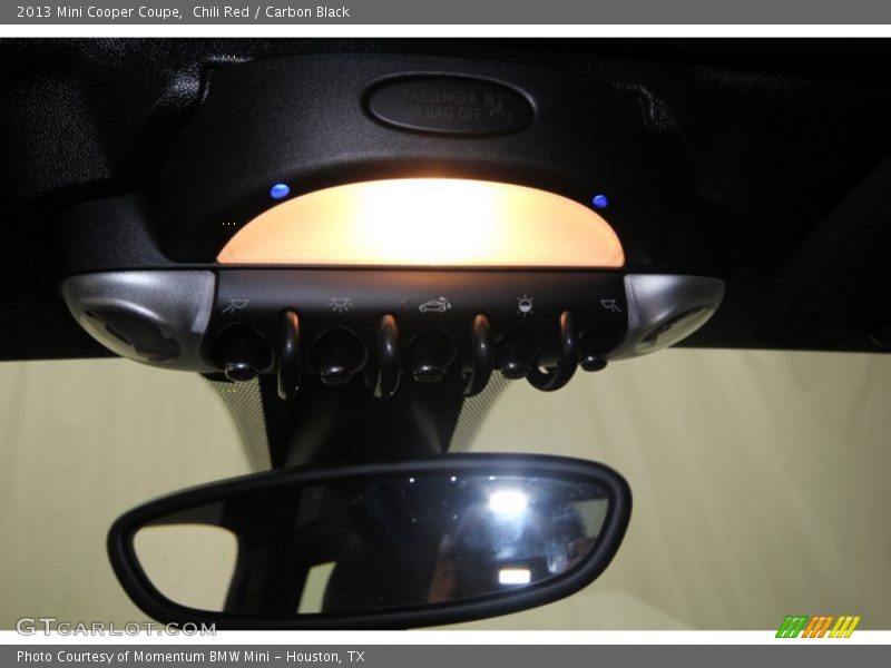 Chili Red / Carbon Black 2013 Mini Cooper Coupe