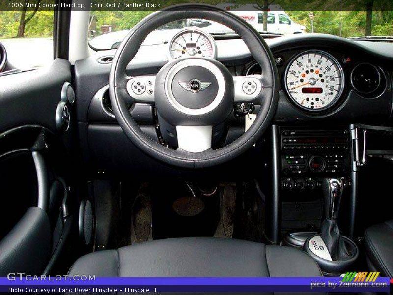 Chili Red / Panther Black 2006 Mini Cooper Hardtop