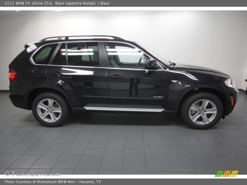 Black Sapphire Metallic / Black 2013 BMW X5 xDrive 35d