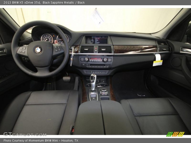 Black Sapphire Metallic / Black 2013 BMW X5 xDrive 35d