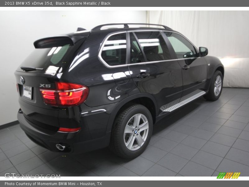 Black Sapphire Metallic / Black 2013 BMW X5 xDrive 35d