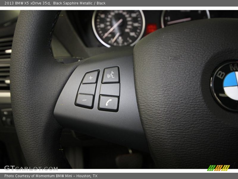 Black Sapphire Metallic / Black 2013 BMW X5 xDrive 35d