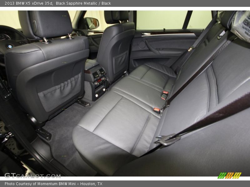 Black Sapphire Metallic / Black 2013 BMW X5 xDrive 35d