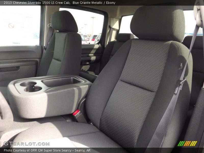 Blue Granite Metallic / Ebony 2013 Chevrolet Silverado 1500 LS Crew Cab