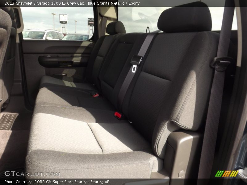 Blue Granite Metallic / Ebony 2013 Chevrolet Silverado 1500 LS Crew Cab