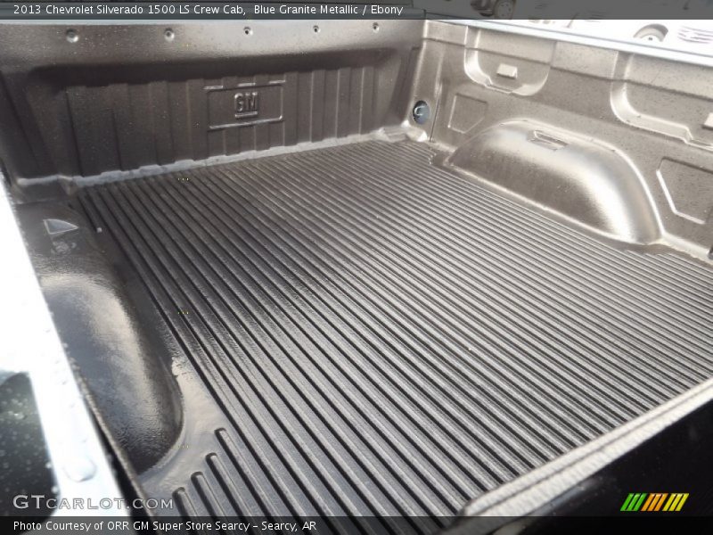 Blue Granite Metallic / Ebony 2013 Chevrolet Silverado 1500 LS Crew Cab
