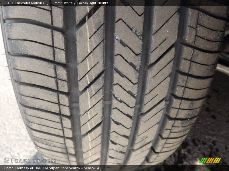 Summit White / Cocoa/Light Neutral 2013 Chevrolet Malibu LT
