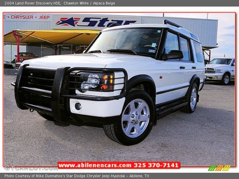 Chawton White / Alpaca Beige 2004 Land Rover Discovery HSE
