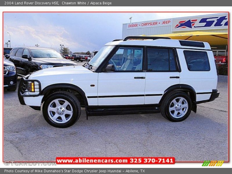 Chawton White / Alpaca Beige 2004 Land Rover Discovery HSE