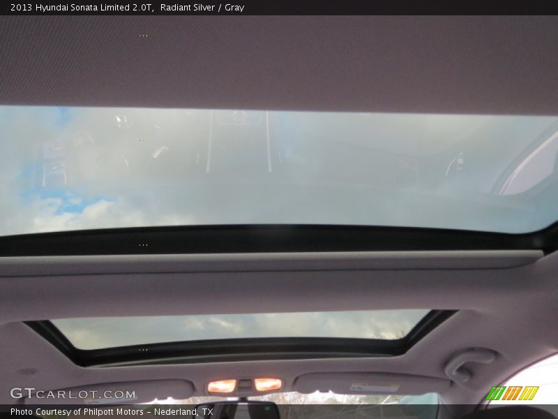 Radiant Silver / Gray 2013 Hyundai Sonata Limited 2.0T