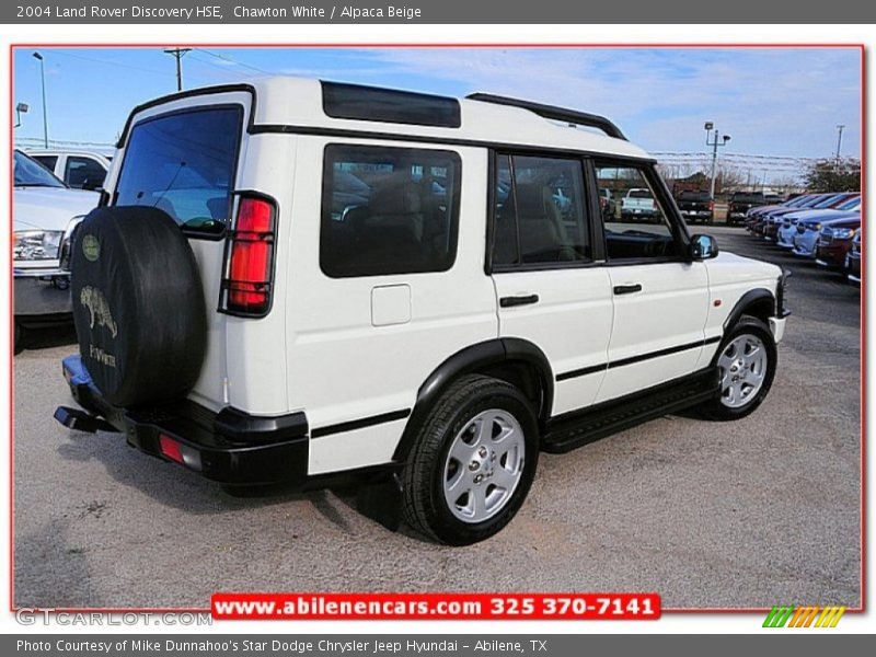 Chawton White / Alpaca Beige 2004 Land Rover Discovery HSE