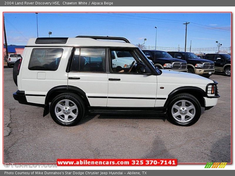 Chawton White / Alpaca Beige 2004 Land Rover Discovery HSE