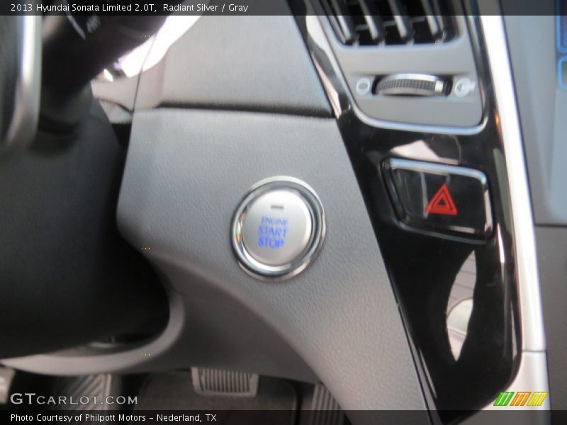 Radiant Silver / Gray 2013 Hyundai Sonata Limited 2.0T