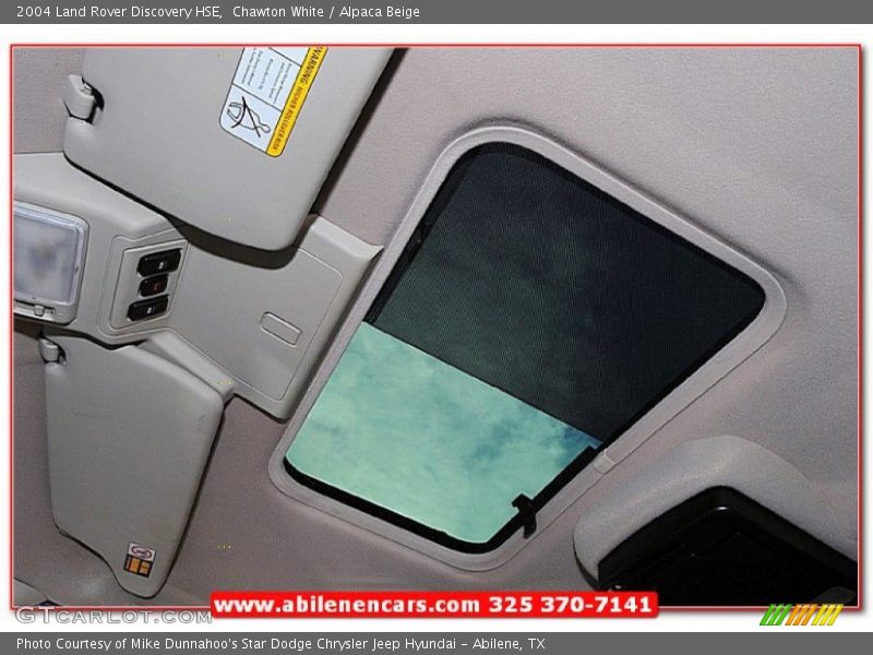 Chawton White / Alpaca Beige 2004 Land Rover Discovery HSE