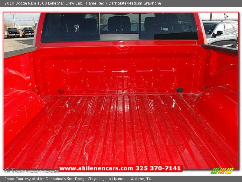 Flame Red / Dark Slate/Medium Graystone 2010 Dodge Ram 1500 Lone Star Crew Cab