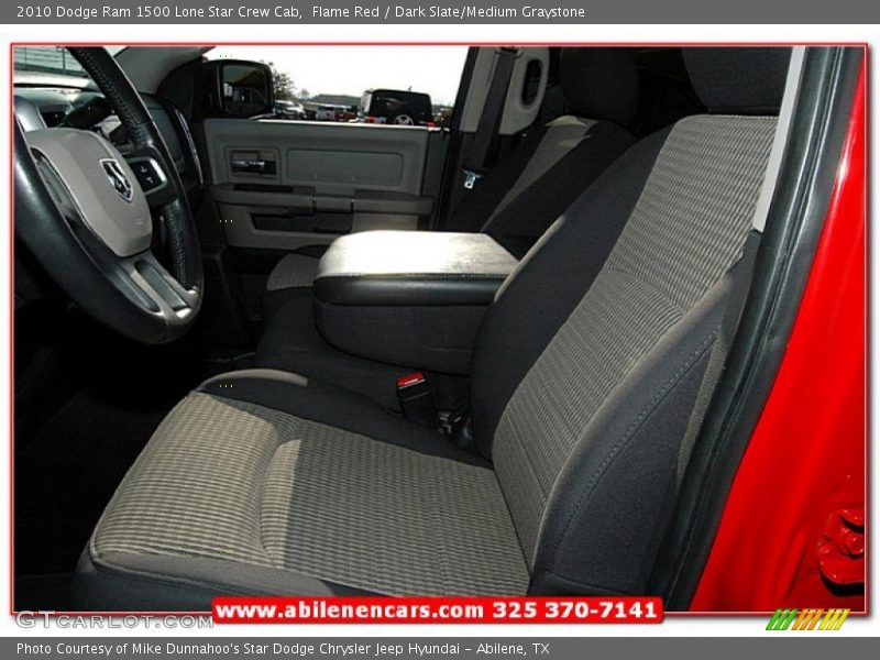 Flame Red / Dark Slate/Medium Graystone 2010 Dodge Ram 1500 Lone Star Crew Cab