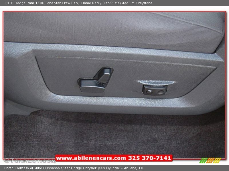 Flame Red / Dark Slate/Medium Graystone 2010 Dodge Ram 1500 Lone Star Crew Cab