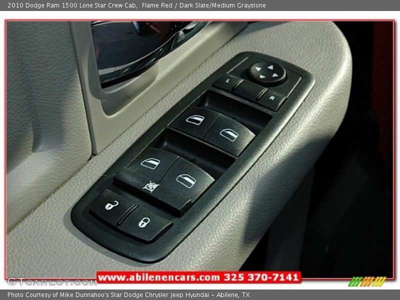 Flame Red / Dark Slate/Medium Graystone 2010 Dodge Ram 1500 Lone Star Crew Cab