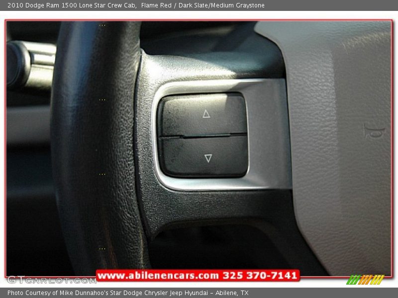 Flame Red / Dark Slate/Medium Graystone 2010 Dodge Ram 1500 Lone Star Crew Cab