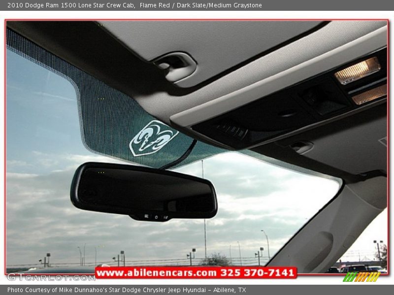Flame Red / Dark Slate/Medium Graystone 2010 Dodge Ram 1500 Lone Star Crew Cab