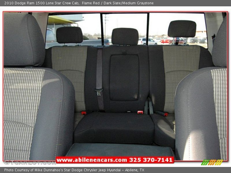 Flame Red / Dark Slate/Medium Graystone 2010 Dodge Ram 1500 Lone Star Crew Cab