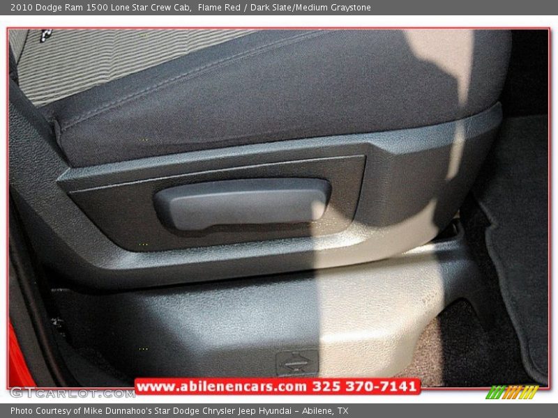 Flame Red / Dark Slate/Medium Graystone 2010 Dodge Ram 1500 Lone Star Crew Cab