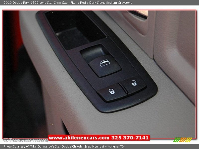 Flame Red / Dark Slate/Medium Graystone 2010 Dodge Ram 1500 Lone Star Crew Cab