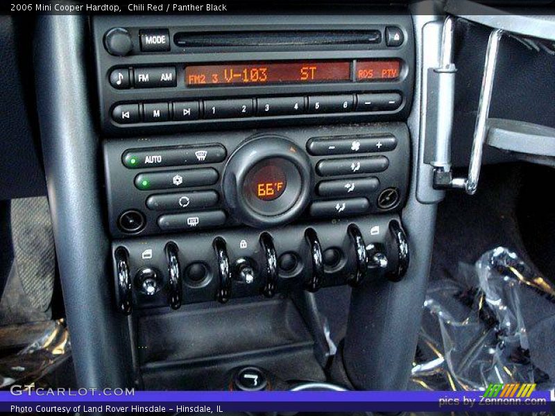Chili Red / Panther Black 2006 Mini Cooper Hardtop