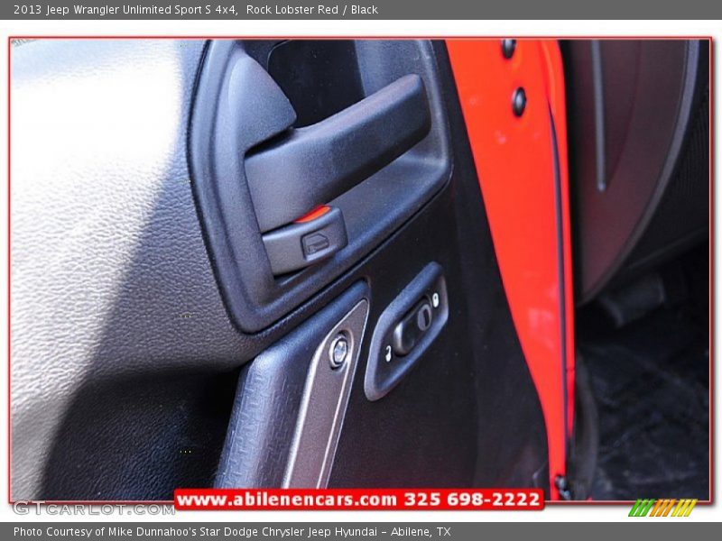 Rock Lobster Red / Black 2013 Jeep Wrangler Unlimited Sport S 4x4