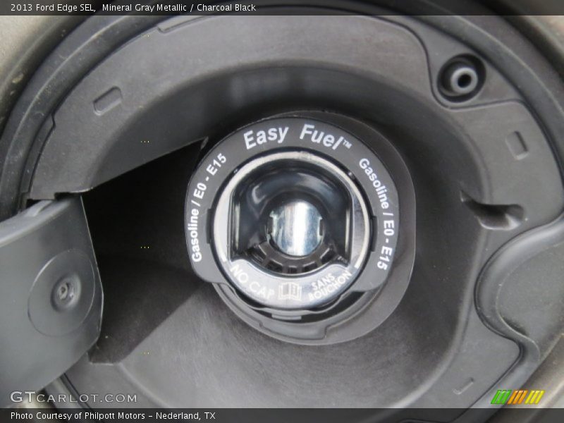 Mineral Gray Metallic / Charcoal Black 2013 Ford Edge SEL