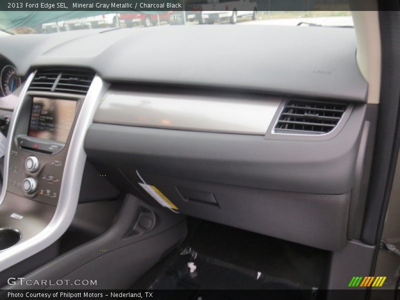 Mineral Gray Metallic / Charcoal Black 2013 Ford Edge SEL