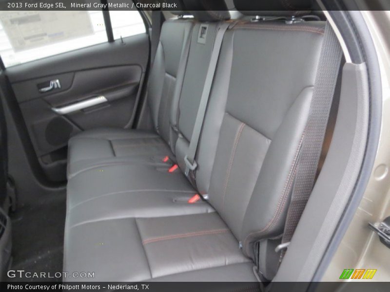 Mineral Gray Metallic / Charcoal Black 2013 Ford Edge SEL