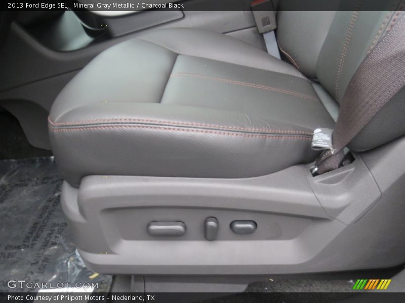 Mineral Gray Metallic / Charcoal Black 2013 Ford Edge SEL