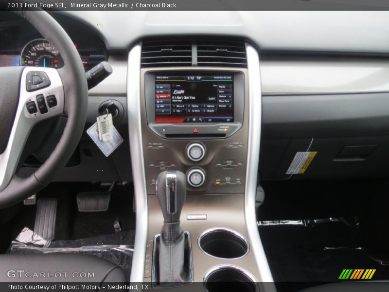 Mineral Gray Metallic / Charcoal Black 2013 Ford Edge SEL