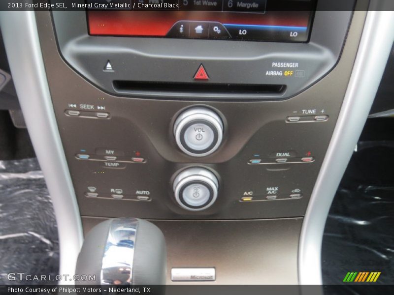 Mineral Gray Metallic / Charcoal Black 2013 Ford Edge SEL