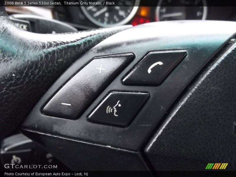 Titanium Grey Metallic / Black 2006 BMW 5 Series 530xi Sedan