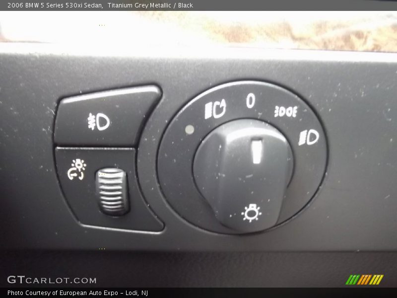 Titanium Grey Metallic / Black 2006 BMW 5 Series 530xi Sedan