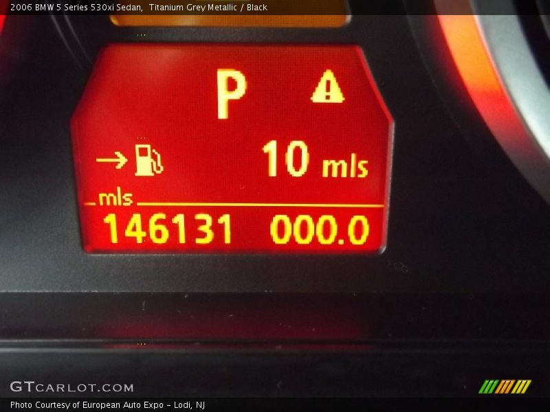 Titanium Grey Metallic / Black 2006 BMW 5 Series 530xi Sedan