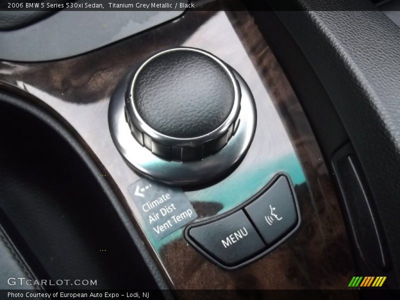 Titanium Grey Metallic / Black 2006 BMW 5 Series 530xi Sedan