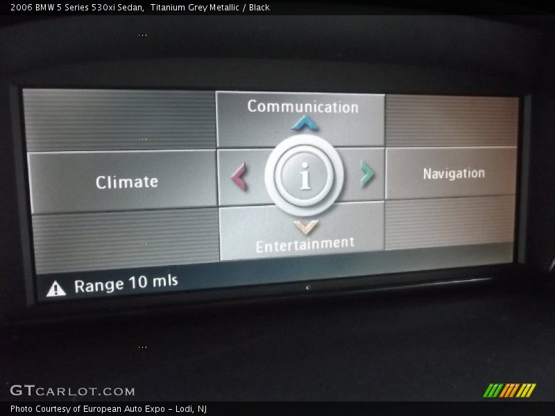Titanium Grey Metallic / Black 2006 BMW 5 Series 530xi Sedan