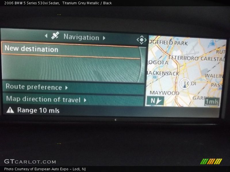 Titanium Grey Metallic / Black 2006 BMW 5 Series 530xi Sedan