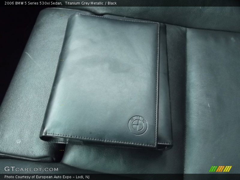 Titanium Grey Metallic / Black 2006 BMW 5 Series 530xi Sedan