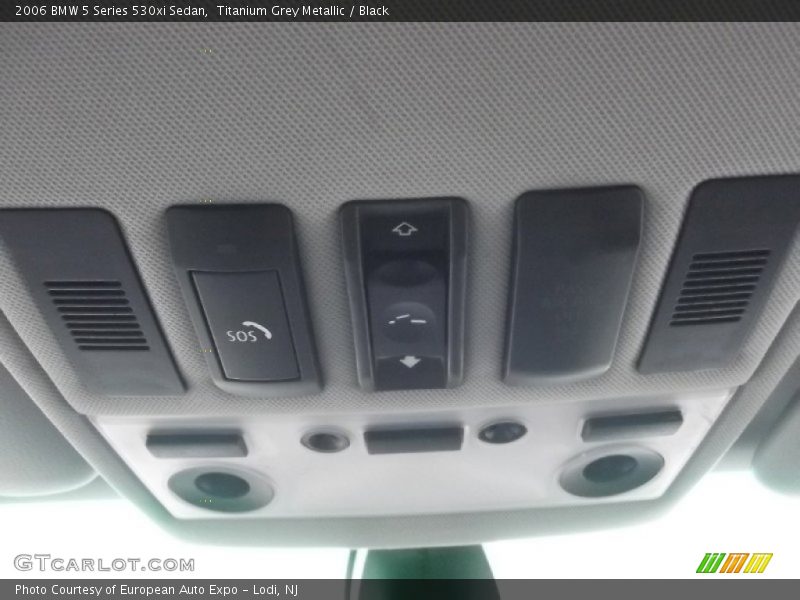 Titanium Grey Metallic / Black 2006 BMW 5 Series 530xi Sedan