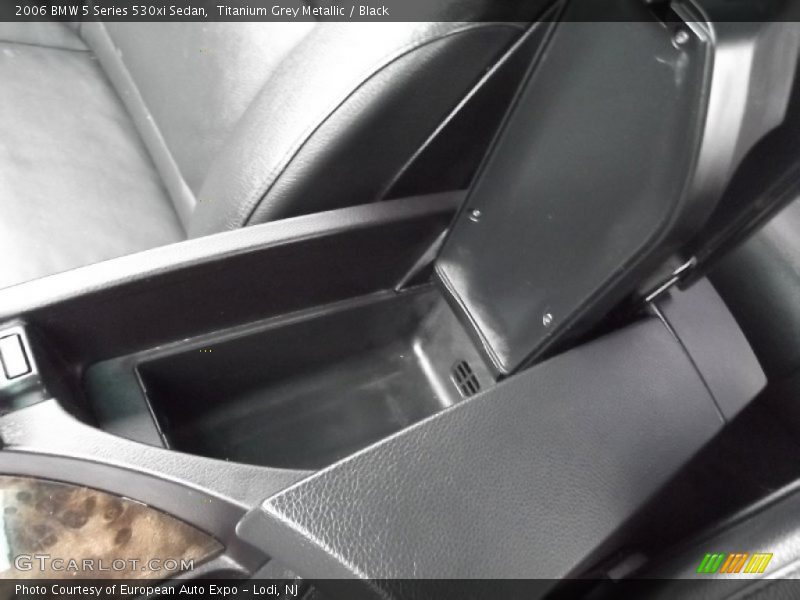 Titanium Grey Metallic / Black 2006 BMW 5 Series 530xi Sedan