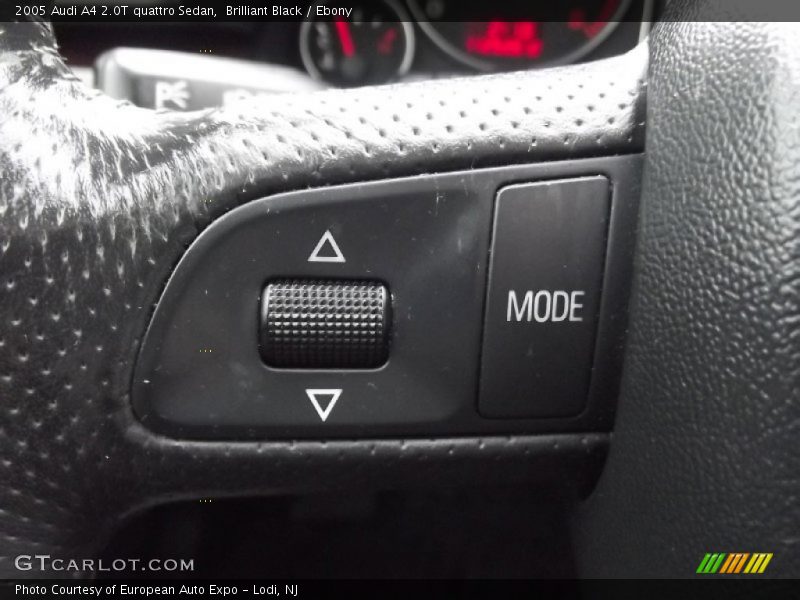 Brilliant Black / Ebony 2005 Audi A4 2.0T quattro Sedan