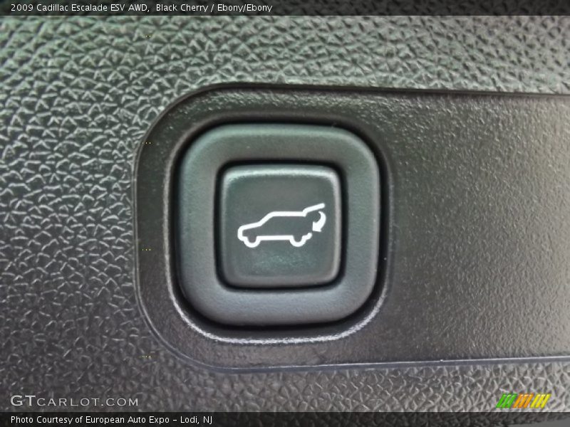 Black Cherry / Ebony/Ebony 2009 Cadillac Escalade ESV AWD