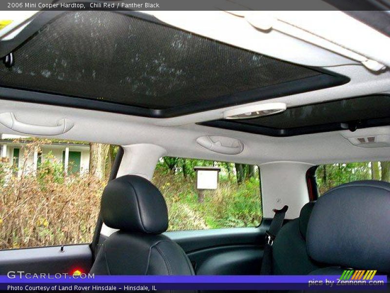 Chili Red / Panther Black 2006 Mini Cooper Hardtop