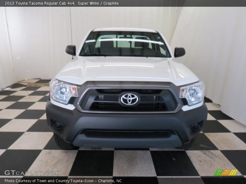 Super White / Graphite 2013 Toyota Tacoma Regular Cab 4x4
