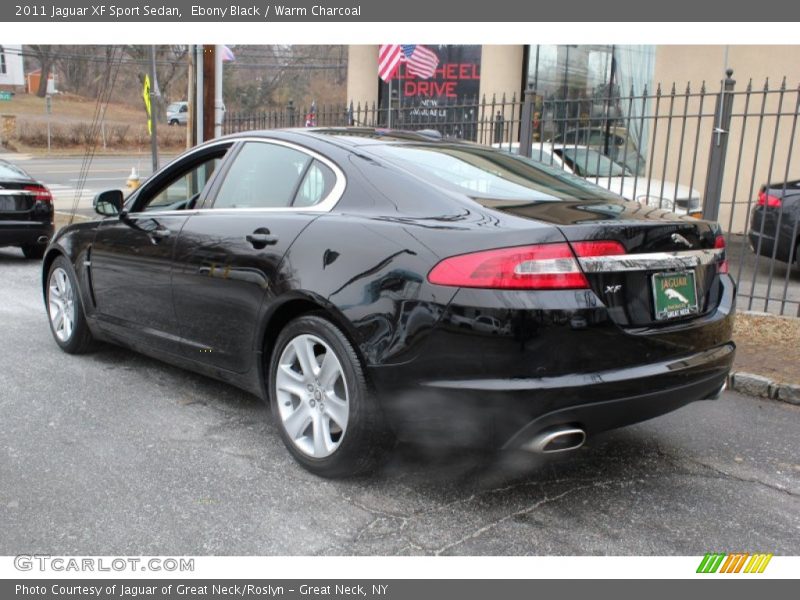 Ebony Black / Warm Charcoal 2011 Jaguar XF Sport Sedan